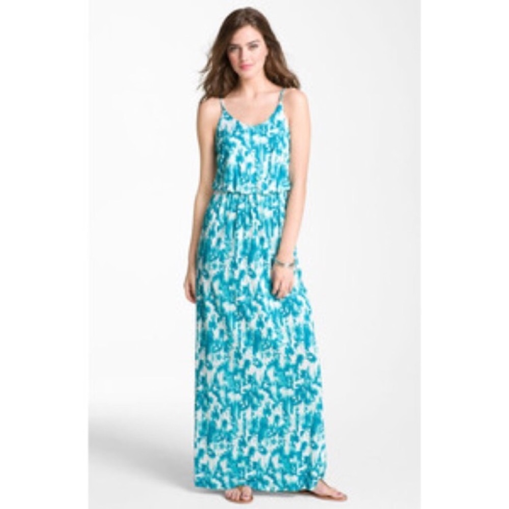 ✨Lush✨ Tie Dye Knit Maxi Dress
